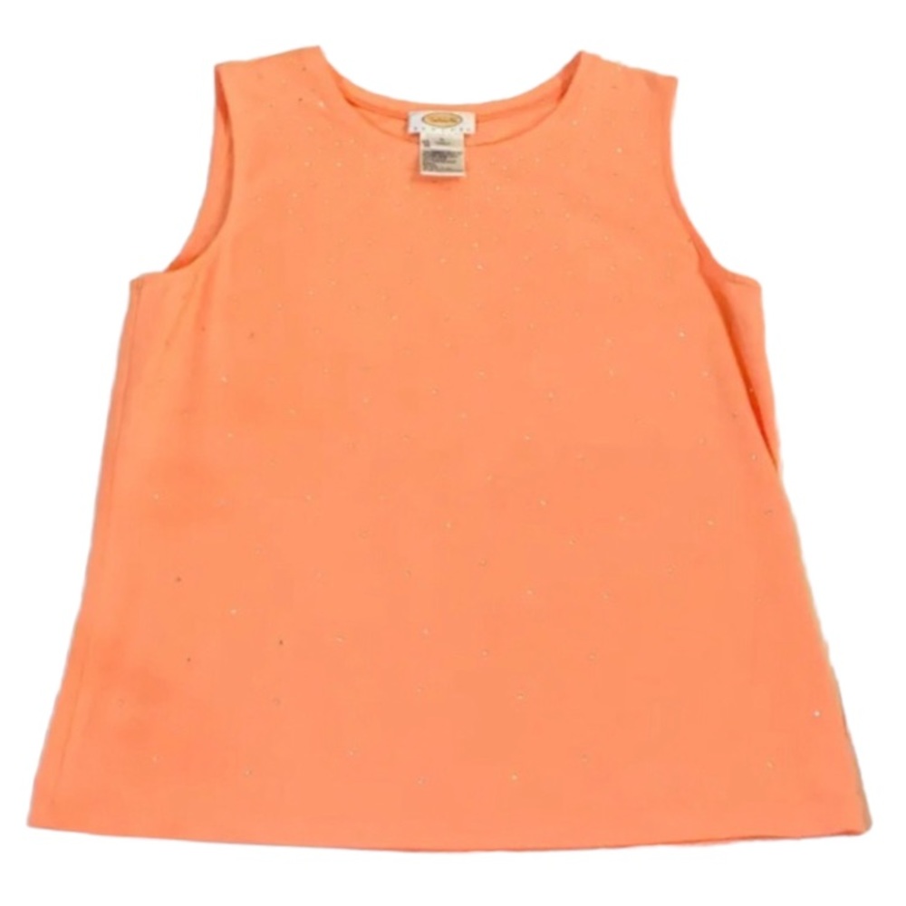 talbots tank medium (peach colored)